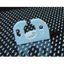 Motorhalter 13D Alu Standard, gefräst