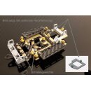 SlotPoint Fahrwerk PRO45, Platte 62 mm, Radstand 84-102