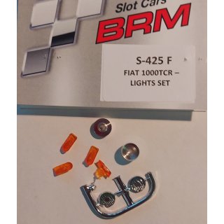 BRM Scheinwerfer u. Rücklichter f. TCR Fiat, Slotcar 1:24