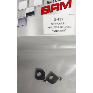 BRM Achshalter vorne 90° für TT, Simca, R8 u. TCR, Aluminium für Maßstab 1/24
