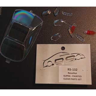 RevoSlot Scheiben und Transparentteile Toyota Supra 1:32