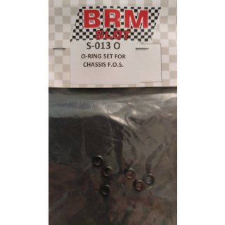 BRM O-Ring Set für Chassis F.O.S. 
