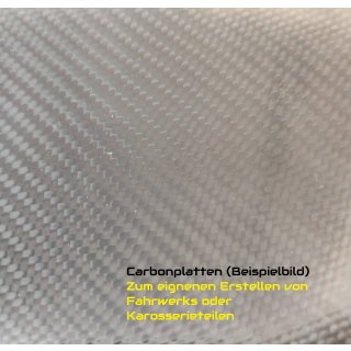 CFK - Carbon Platte ca. 95 x 95 x 0,5 mm