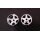 SlotPoint Design Felge AØ, 21 mm, Lauffläche 13 mm, 5 Speichen Design 2 Stck.