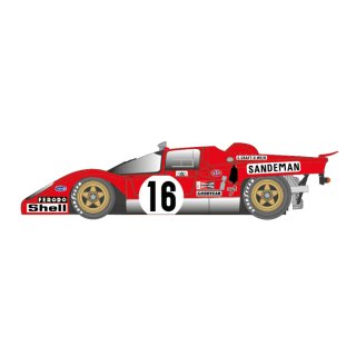 Slotcar 1:24 analog BRM Ferrari 512M No.16