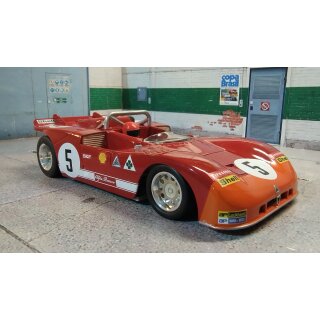 TTS Slotcar 1:24 analog Alfa 33/3 1971 No. 5