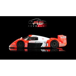 Revoslot Slotcar Maßstab 1:32 analog GT-One No. 3 in Rennversion mit Metall-Chassis