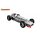 Slotcar 1:24 analog Bausatz SCALEAUTO W163 White Kit in Rennversion mit Metall-Chassis und Beklebungssatz