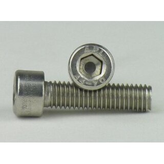 Zylinderschrauben mit Innensechskant M2,5 x 8 mm (10)