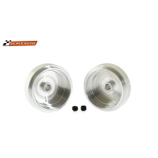 Felgen SCALEAUTO Vorderrad Ø23x8mm Classic (Aluminium) für Ø3mm Achsen, 1/24