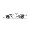 Revoslot Slotcar Maßstab 1:32 analog K8 Kit White...