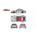 Slotcar 1:24 analog BRM Slotcar Porsche 911RSR Martini...