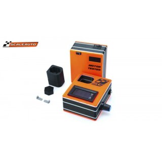 Motor Tester SCALEAUTO Motor-Einlaufgerät inkl. Adapter für Slotcar-Motortyp Long Can