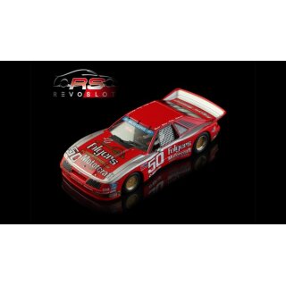 RevoSlot Slotcar 1:32 Analog Mustang No. 50, Rennversion, Metall-Chassis