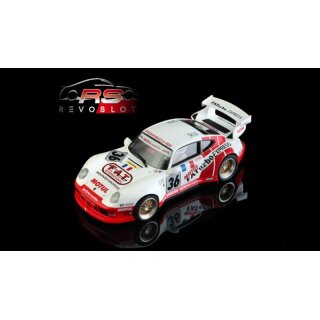 RevoSlot Slotcar 1:32 Analog Porsche GT2, No. 36, Rennversion, Metall-Chassis