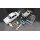 Slotcar TTS 1:24 analog Escort Mk.2 White Kit Bausatz, Rennversion, Metall-Chassis