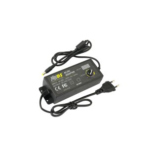 Transformator DS Power 4, Universal-Trafo variabel einstellbar von 6 bis 18 Volt, 4 Ampere (72VA)