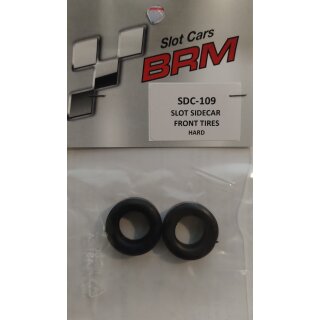 Reifen 1:18 BRM Sidecar vorne, Vollgummi, Hard